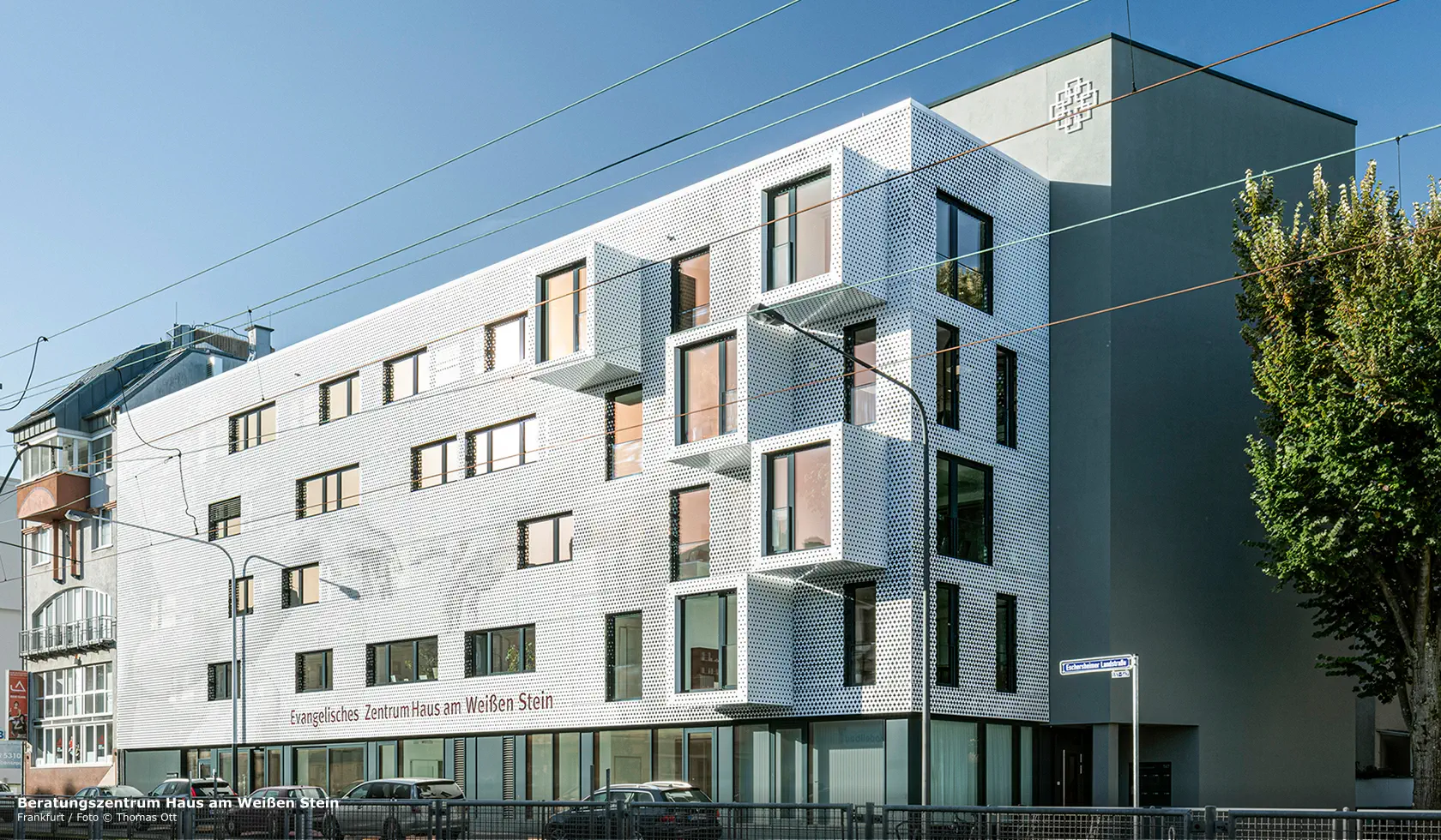 Beratungszentrum Haus am Weißen Stein Frankfurt / Foto © Thomas Ott